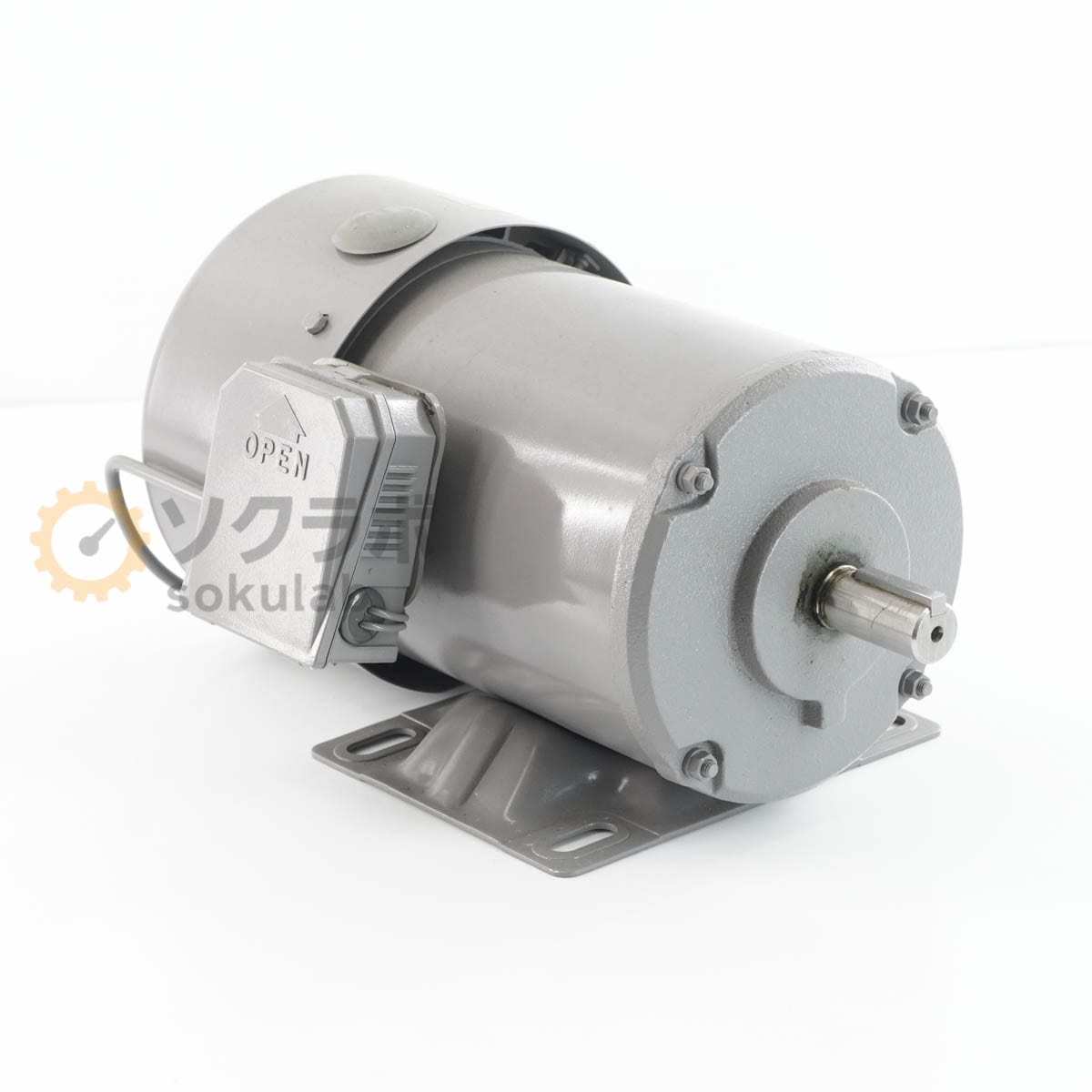 [PG]USED 8���ݾ� Fuji Electric Fe MKS7085M Fe NB�֥졼���⡼���� 3-PHASE INDUCTION MOTOR �⡼���� PNB3008 750W 4P [08100-0092]