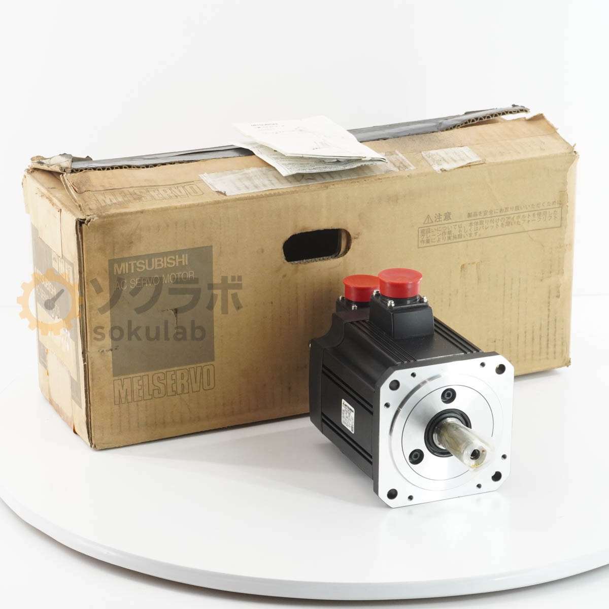 [PG]USED 8���ݾ� MITSUBISHI HC-SFS152BK MELSERVO AC �����ܥ⡼���� AC SERVO MOTOR �⡼���� 3AC 122V 9A 1.5kW [08100-0095]