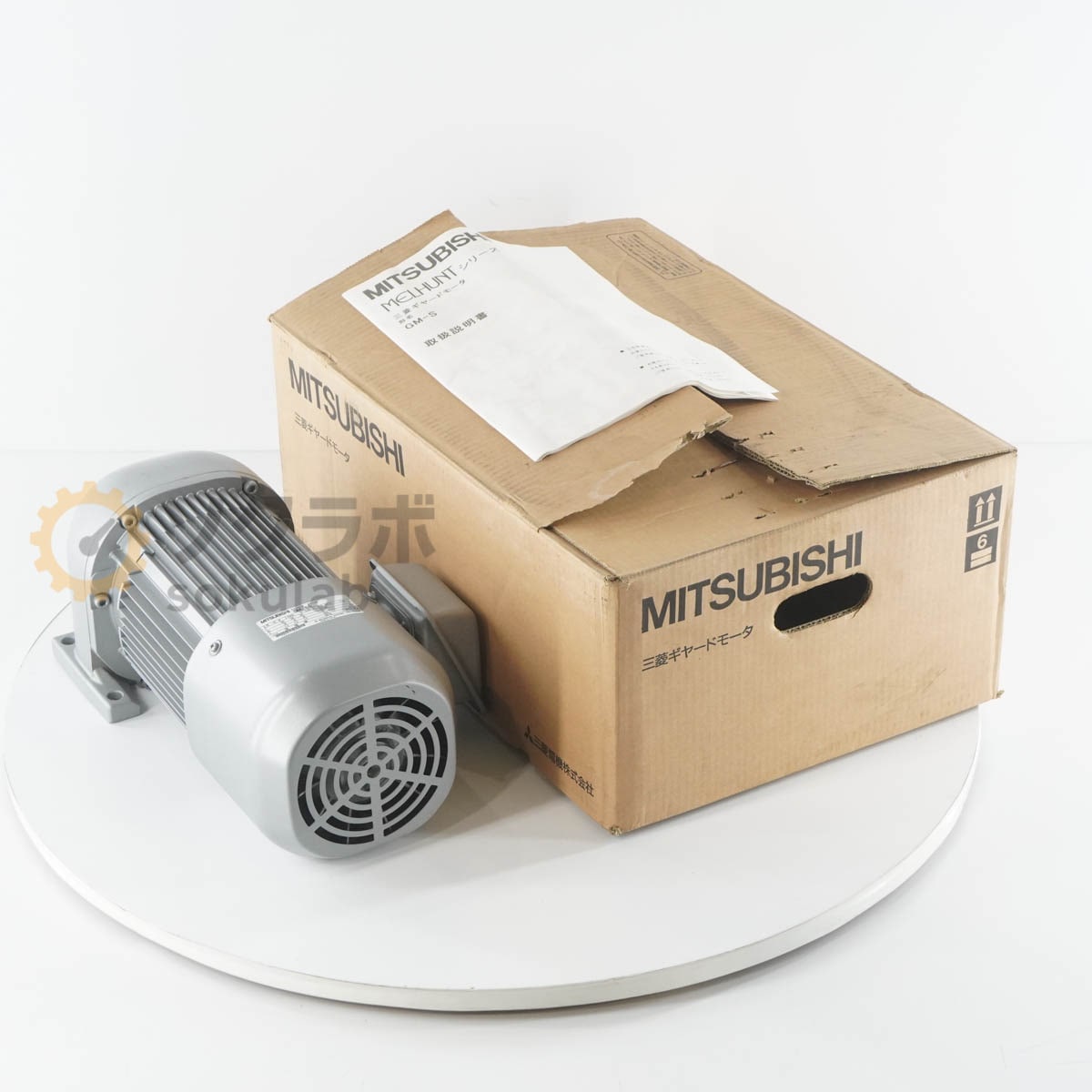 [PG]USED 8���ݾ� MITSUBISHI GM-SB MELHUNT GM-S ���䡼�ɥ⡼���� GEARED MOTOR �������ɥ⡼���� 200V �谷������ [08100-0096]