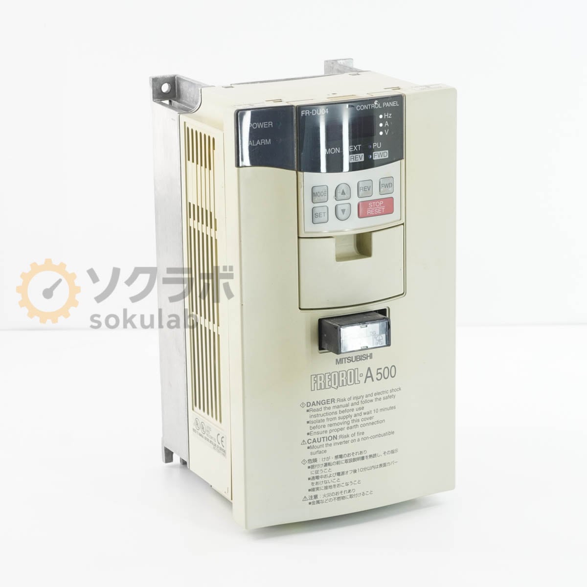 [PG]USED 8���ݾ� MITSUBISHI FR-A520-1.5K FREQROL-A500 INVERTER ����С����� FR-DU04 [07881-0001]