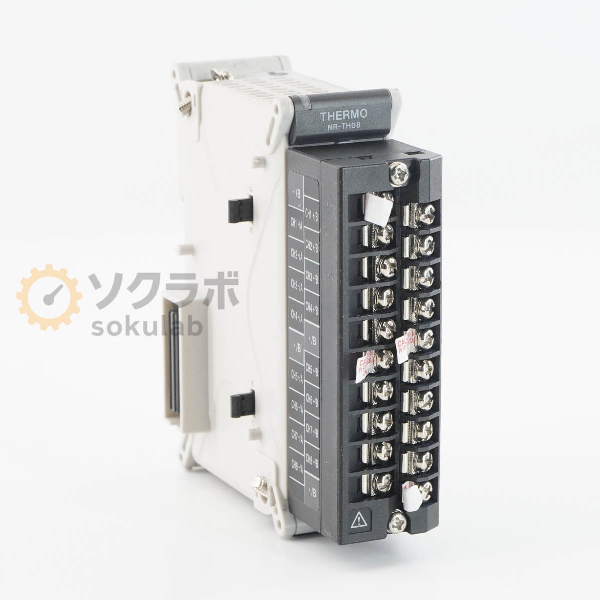 DW]USED 8日保証 KEYENCE NR-TH08 THERMO 温度・電圧計測ユニット 