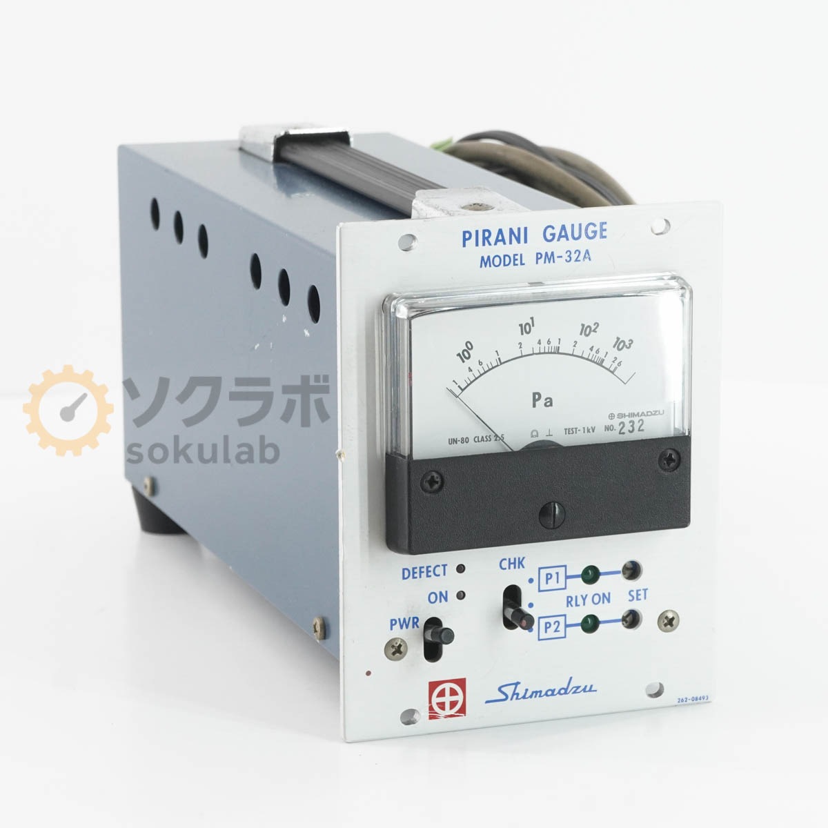 [DW]USED 8���ݾ� SHIMADZU PM-32A PIRANI GAUGE �ԥ�˿����� �ԥ�˥����� [07902-0047]