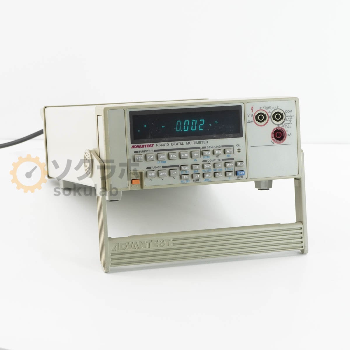 [DW]USED 8���ݾ� ADVANTEST R6441D DMM DIGITAL MULTIMETER �ǥ�����ޥ���᡼���� [08053-0006]
