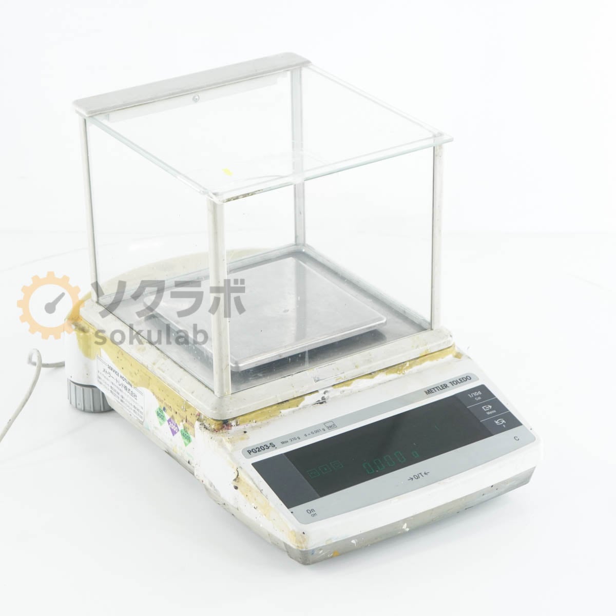 [JB]USED �ݾڤʤ� METTLER TOLEDO PG203-S PG-S Electronic Balance �Ż�ŷ�� �Ż�ŷ�Ӥ� �Ҥ礦��210g AC�����ץ��� �Ÿ�...[08284-0001]