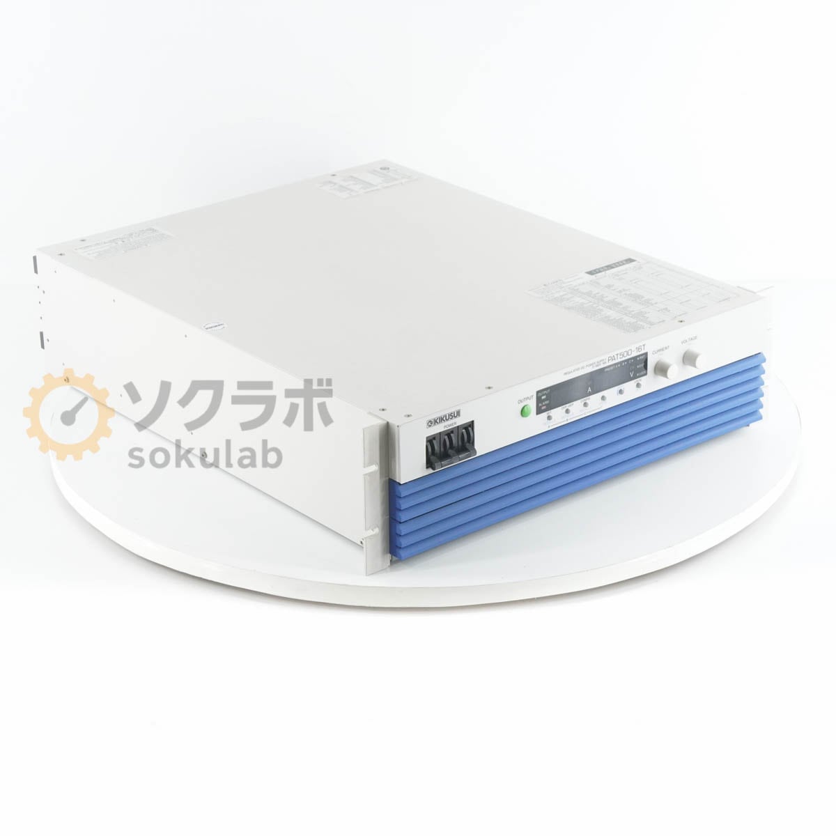 [DW]USED 8���ݾ� KIKUSUI PAT500-16T 0-500V 16A ����200V REGULATED DC POWER SUPPLY �ƿ� ľή���경�Ÿ� ���Ψ�����̥����å����Ÿ� DC�Ÿ� ľή�Ÿ� [07896-0108]
