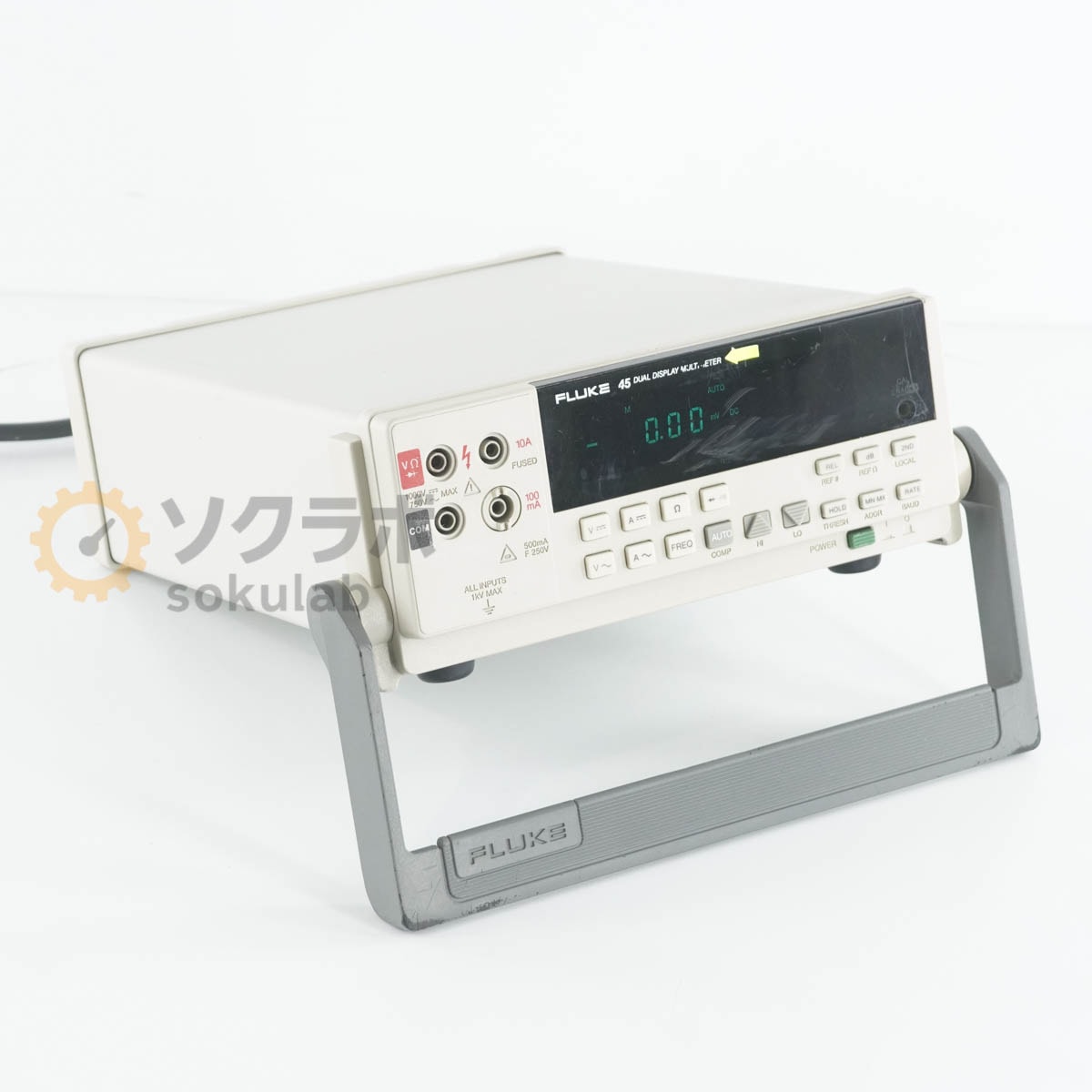[JB]USED �ݾڤʤ� FLUKE 45 DUAL DISPLAY MULTIMETER �ե롼�� �ǥ奢��ǥ����ץ쥤 �ޥ���᡼���� [08291-0244]