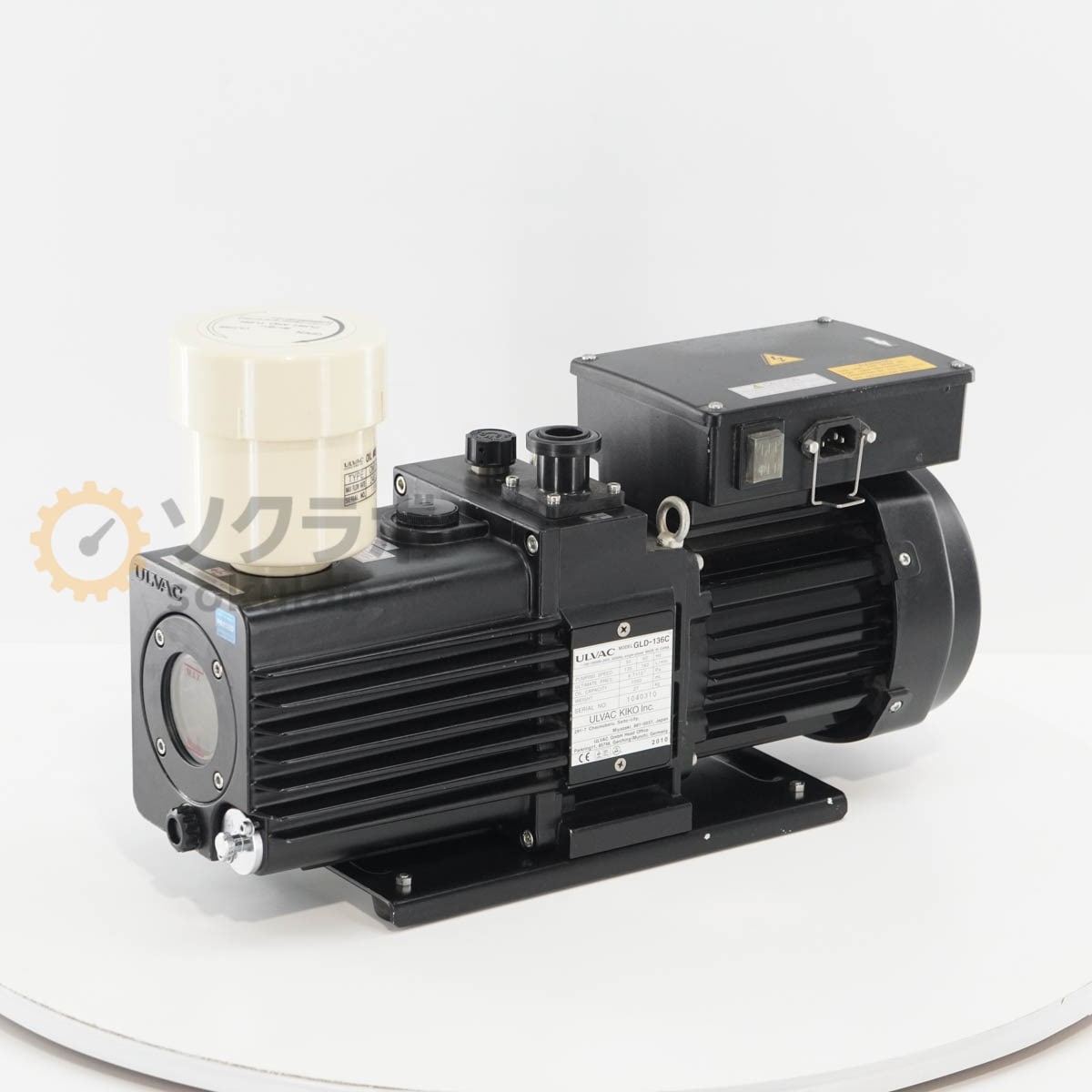 [DW]USED 8���ݾ� ULVAC GLD-136C 50/60Hz ����Хå� ����ž�����ݥ�� �����ݥ�� Vacuum Pump [08337-0005]