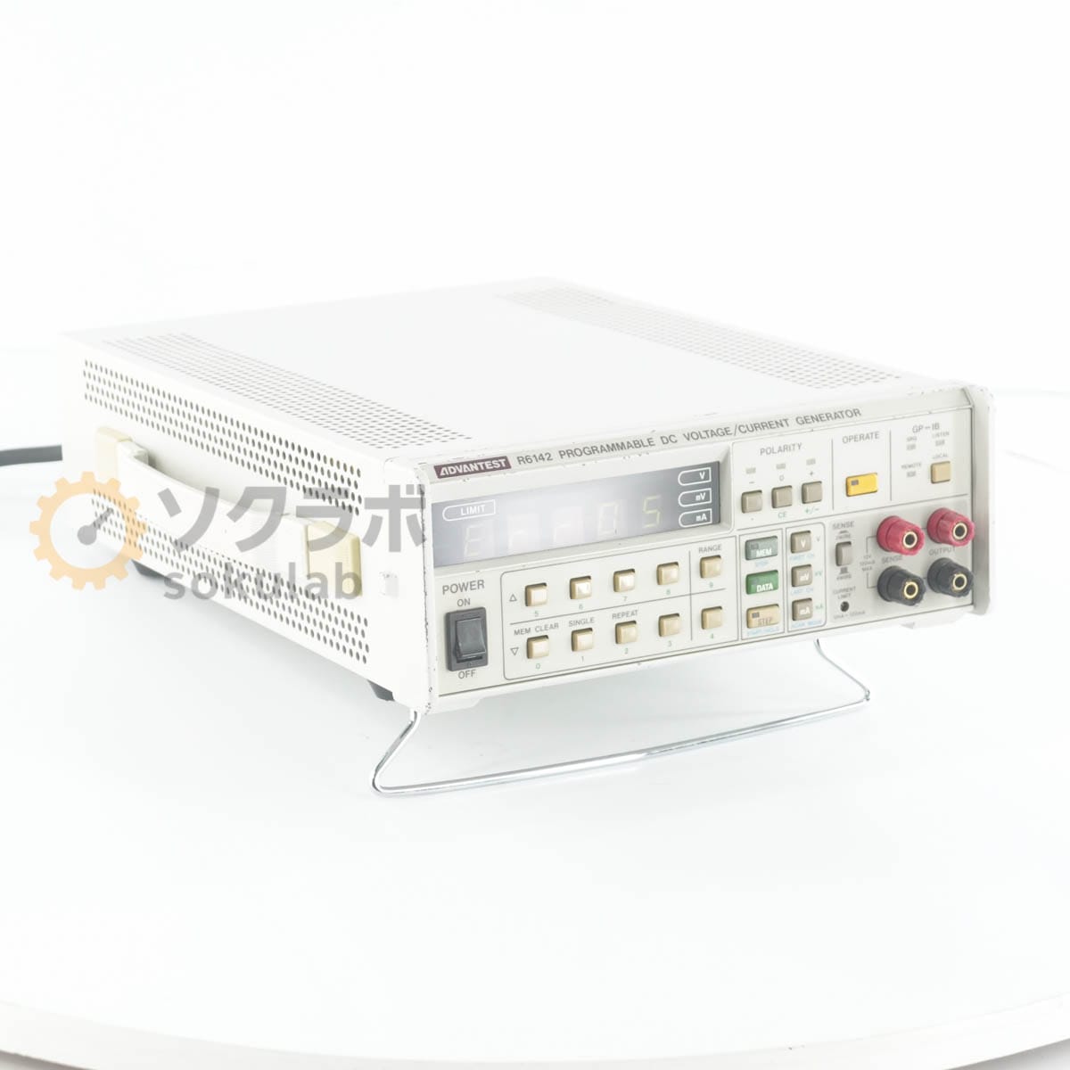 [JB]USED �ݾڤʤ� ADVANTEST R6142 PROGRAMMABLE DC VOLTAGE/CURRENT GENERATOR ���ɥХ�ƥ��� ľή�Ű�/��ήȯ���� [08148-0013]