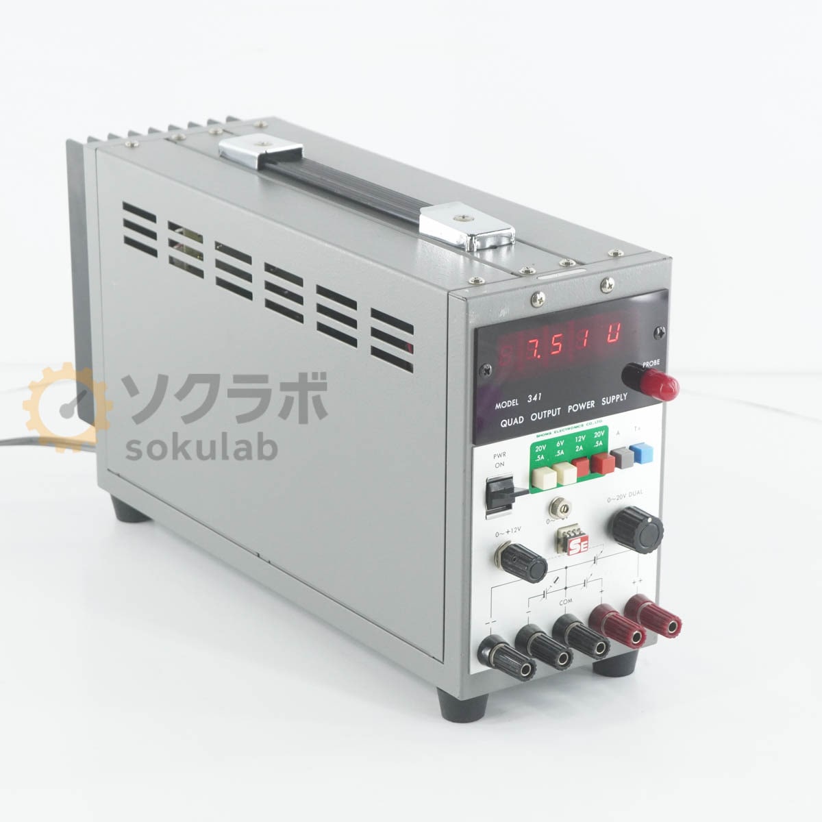 [JB]USED �ݾڤʤ� SHOWA 341 SE QUAD OUTPUT POWER SUPPLY ���¥��쥯�ȥ��˥��� �����Ÿ� �ѥ���ץ饤 [08148-0015]