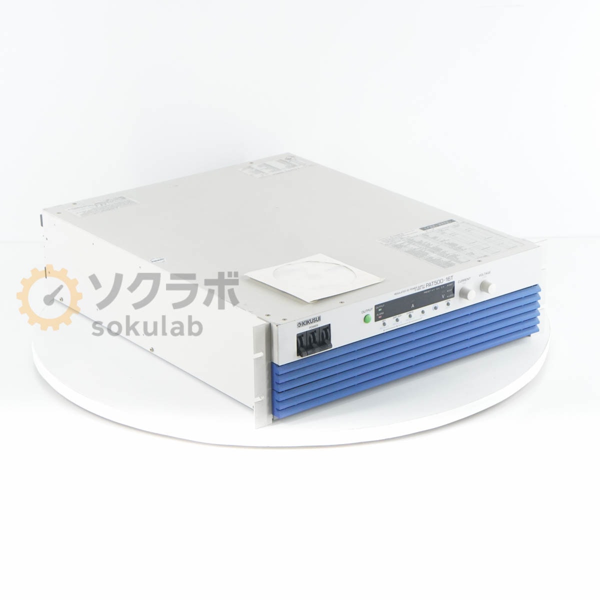 [DW]USED 8���ݾ� KIKUSUI PAT500-16T 0-500V 16A ����200 REGULATED DC POWER SUPPLY �ƿ� ľή���경�Ÿ� ���Ψ�����̥����å����Ÿ� DC�Ÿ���[07896-0010]