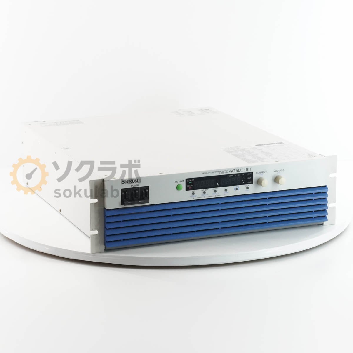 [DW]USED 8���ݾ� KIKUSUI PAT500-16T 0-500V 16A ����200 REGULATED DC POWER SUPPLY �ƿ� ľή���경�Ÿ� ���Ψ�����̥����å����Ÿ� DC�Ÿ���[07896-0011]