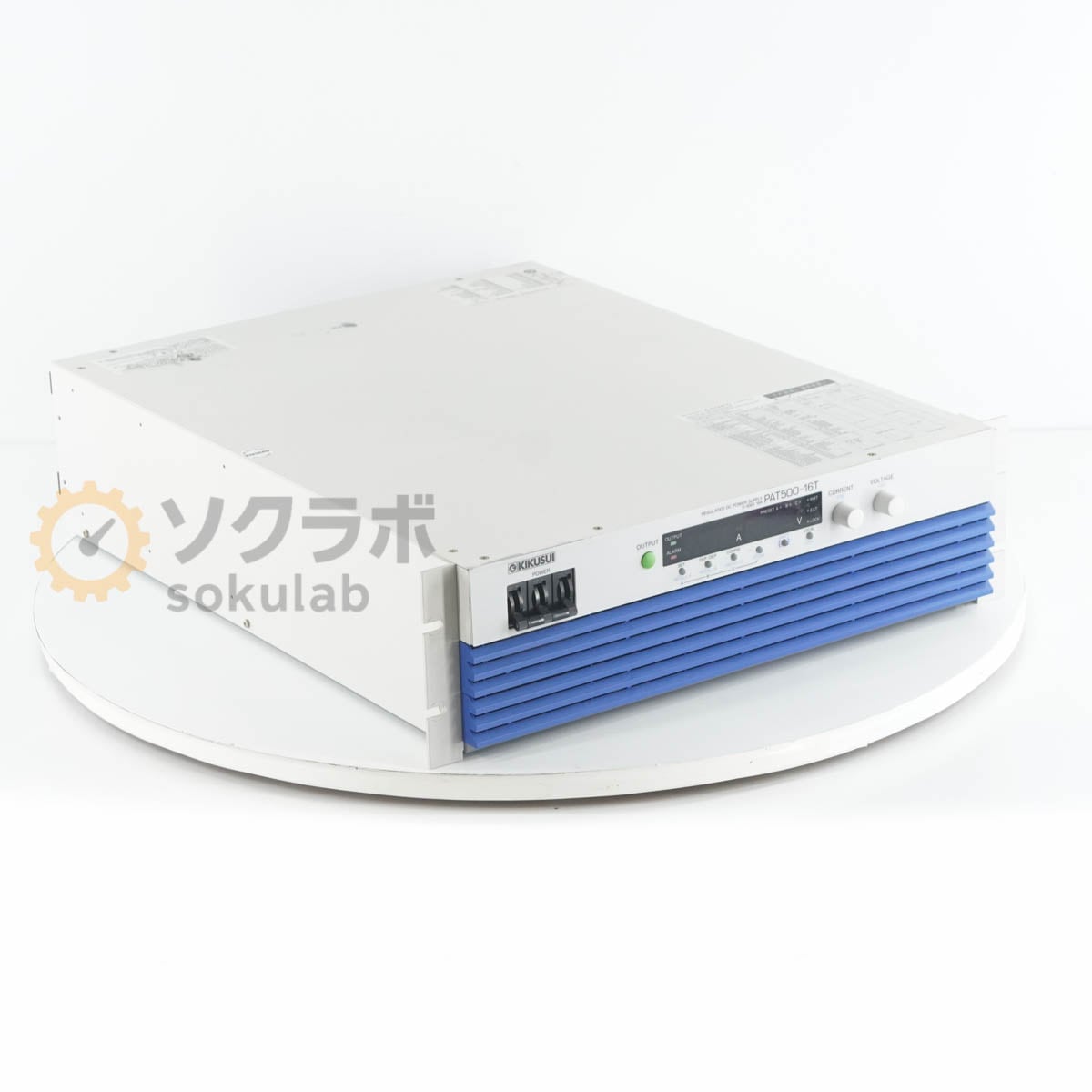 [DW]USED 8���ݾ� KIKUSUI PAT500-16T 0-500V 16A ����200 REGULATED DC POWER SUPPLY �ƿ� ľή���경�Ÿ� ���Ψ�����̥����å����Ÿ� DC�Ÿ���[07896-0017]