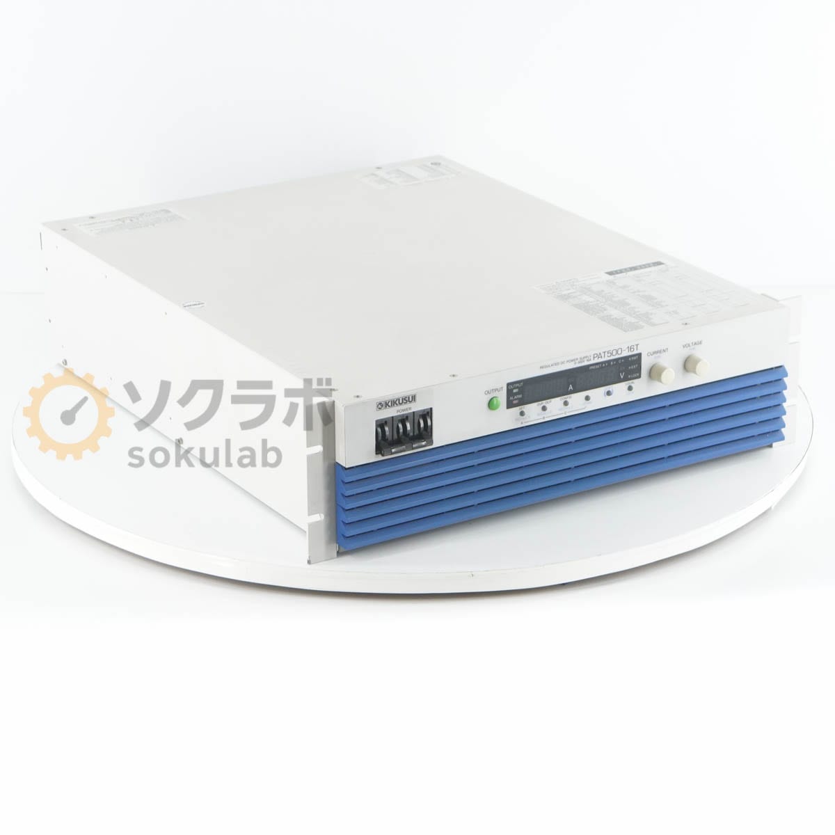 [DW]USED 8���ݾ� KIKUSUI PAT500-16T 0-500V 16A ����200 REGULATED DC POWER SUPPLY �ƿ� ľή���경�Ÿ� ���Ψ�����̥����å����Ÿ� DC�Ÿ���[07896-0098]