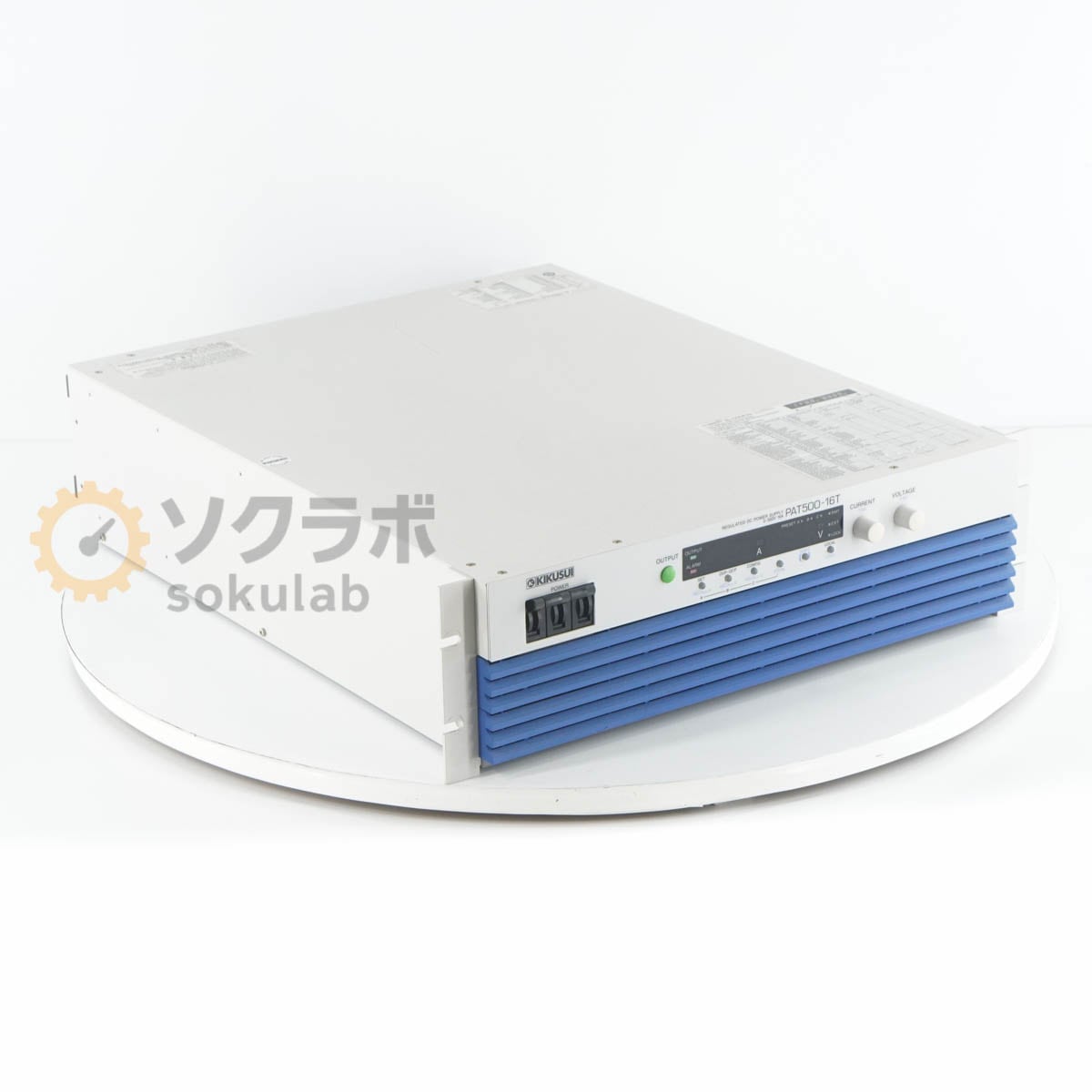 [DW]USED 8���ݾ� KIKUSUI PAT500-16T 0-500V 16A ����200 REGULATED DC POWER SUPPLY �ƿ� ľή���경�Ÿ� ���Ψ�����̥����å����Ÿ� DC�Ÿ���[07896-0100]