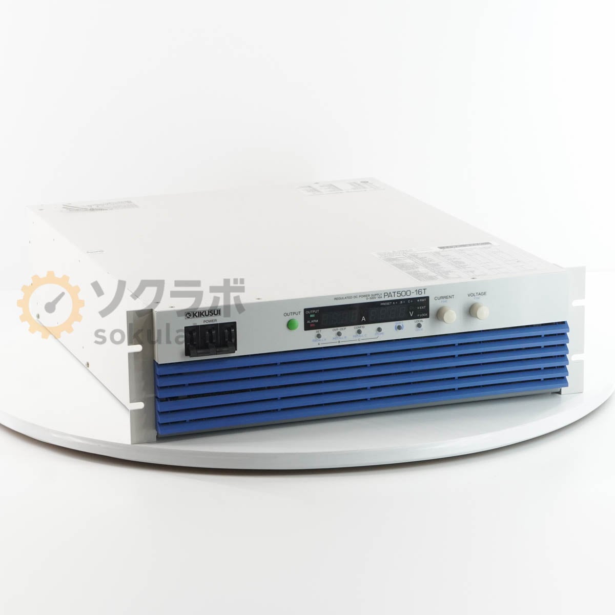 [DW]USED 8���ݾ� KIKUSUI PAT500-16T 0-500V 16A ����200 REGULATED DC POWER SUPPLY �ƿ� ľή���경�Ÿ� ���Ψ�����̥����å����Ÿ� DC�Ÿ���[07896-0103]