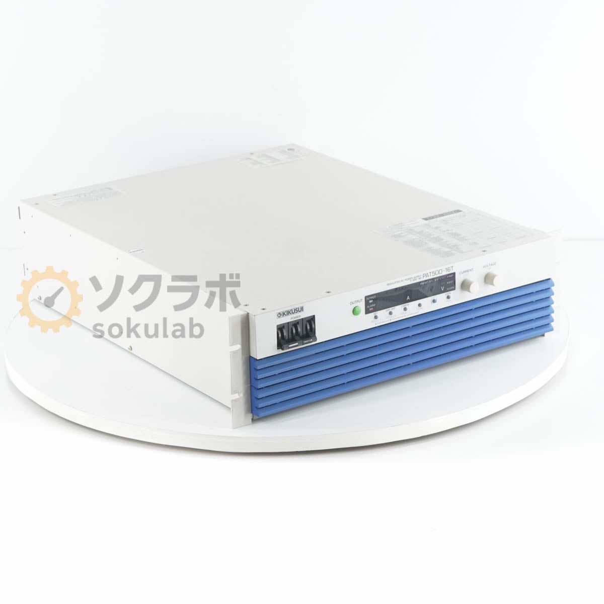 [DW]USED 8���ݾ� KIKUSUI PAT500-16T 0-500V 16A ����200 REGULATED DC POWER SUPPLY �ƿ� ľή���경�Ÿ� ���Ψ�����̥����å����Ÿ� DC�Ÿ���[07896-0116]