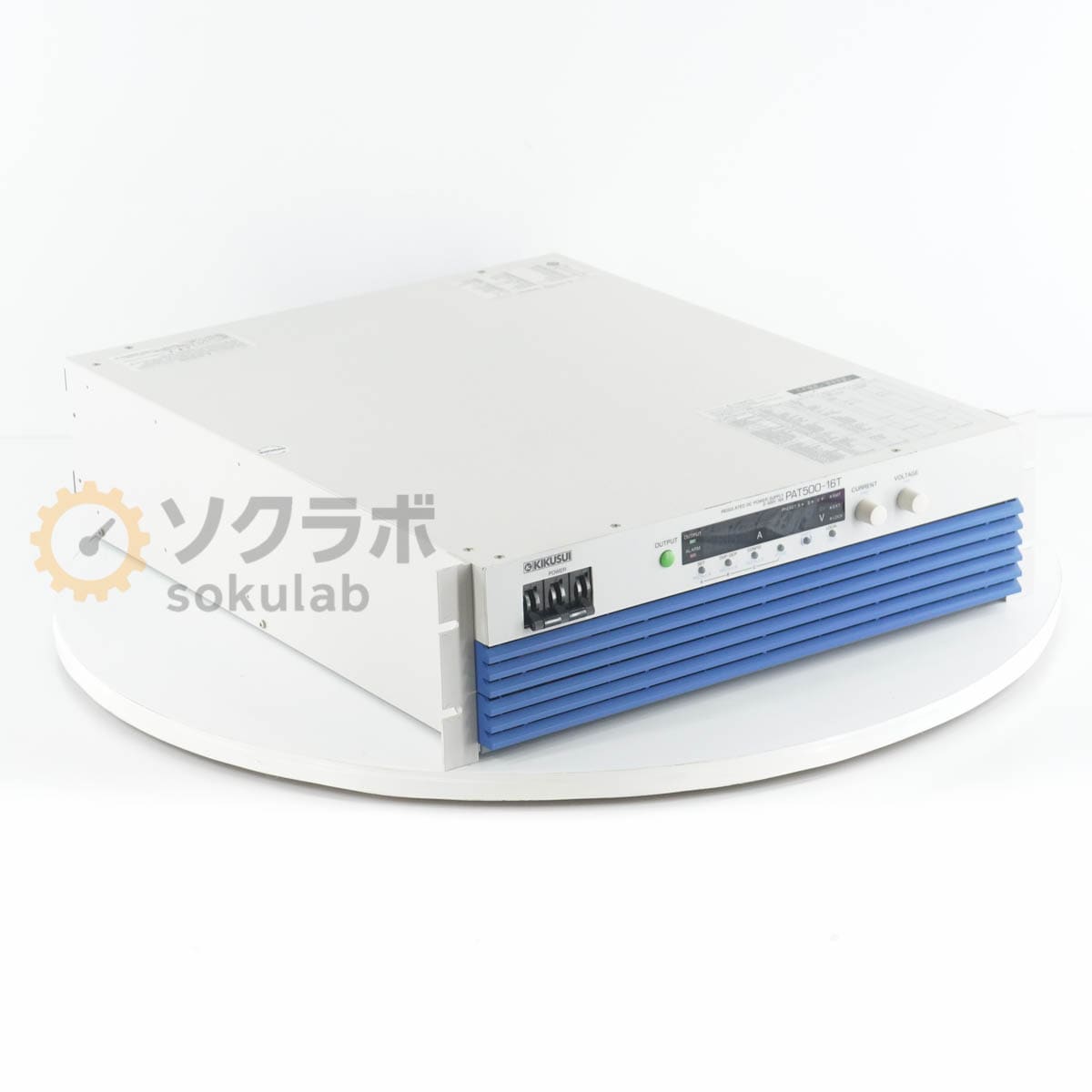 [DW]USED 8���ݾ� KIKUSUI PAT500-16T 0-500V 16A ����200 REGULATED DC POWER SUPPLY �ƿ� ľή���경�Ÿ� ���Ψ�����̥����å����Ÿ� DC�Ÿ���[07896-0117]