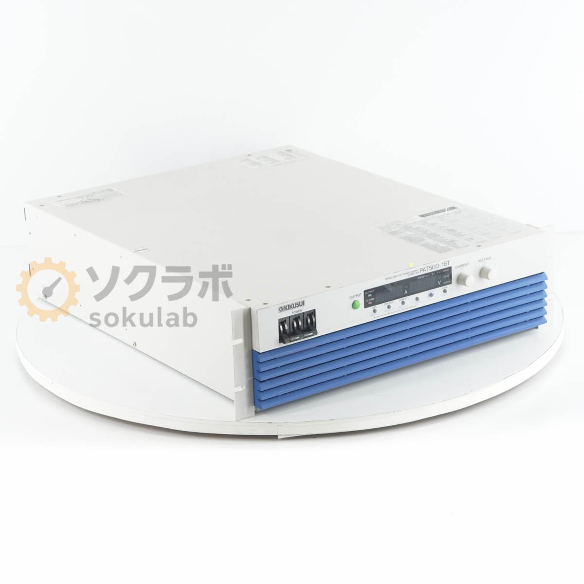 [DW]USED 8���ݾ� KIKUSUI PAT500-16T 0-500V 16A ����200 REGULATED DC POWER SUPPLY �ƿ� ľή���경�Ÿ� ���Ψ�����̥����å����Ÿ� DC�Ÿ���[07896-0118]