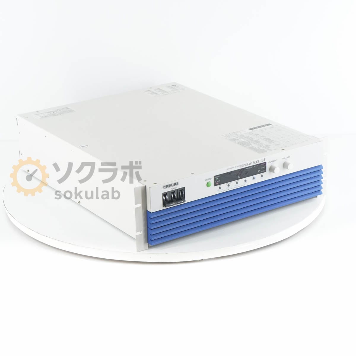 [DW]USED 8���ݾ� KIKUSUI PAT500-16T 0-500V 16A ����200 REGULATED DC POWER SUPPLY �ƿ� ľή���경�Ÿ� ���Ψ�����̥����å����Ÿ� DC�Ÿ���[07896-0125]