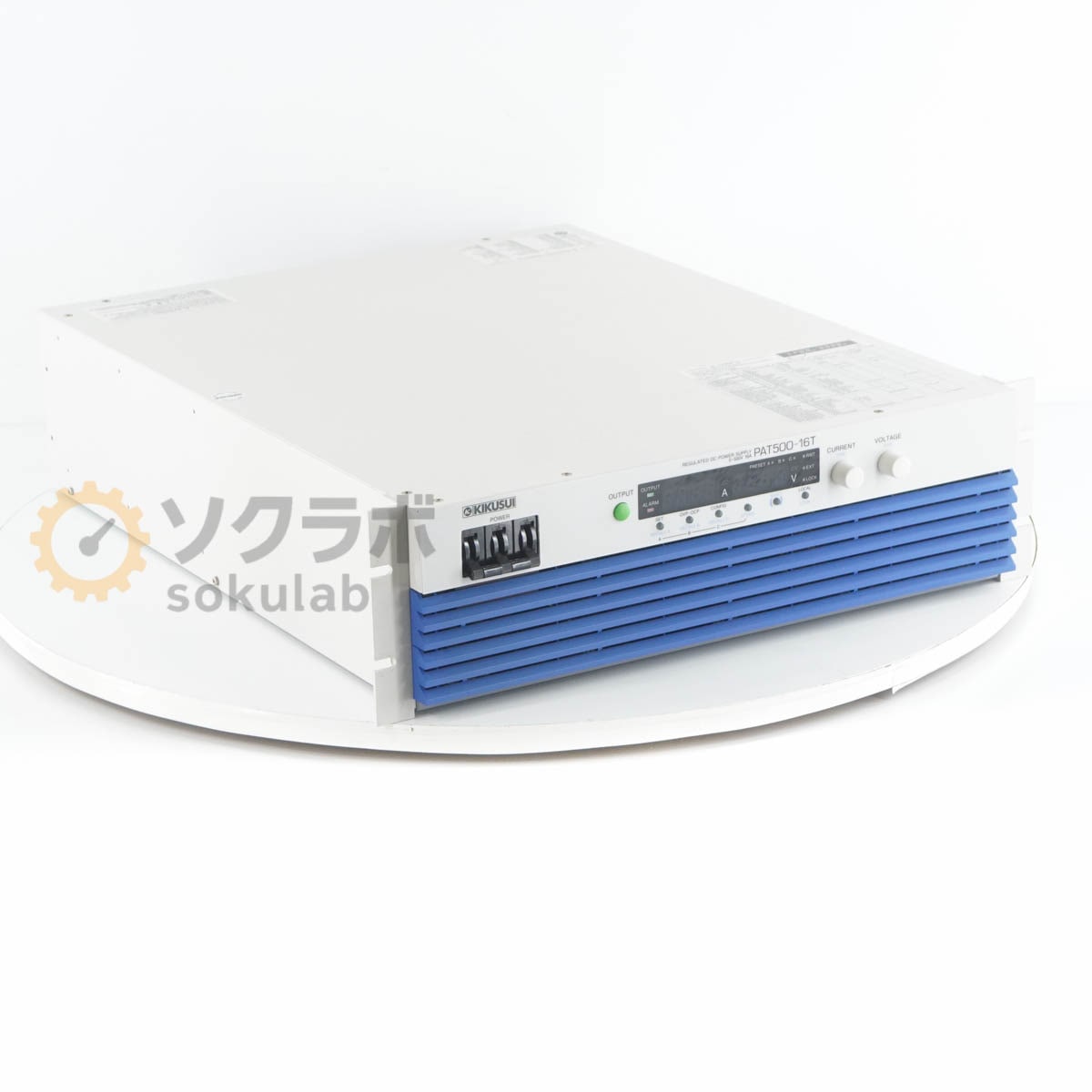 [DW]USED 8���ݾ� KIKUSUI PAT500-16T 0-500V 16A ����200 REGULATED DC POWER SUPPLY �ƿ� ľή���경�Ÿ� ���Ψ�����̥����å����Ÿ� DC�Ÿ���[07896-0127]