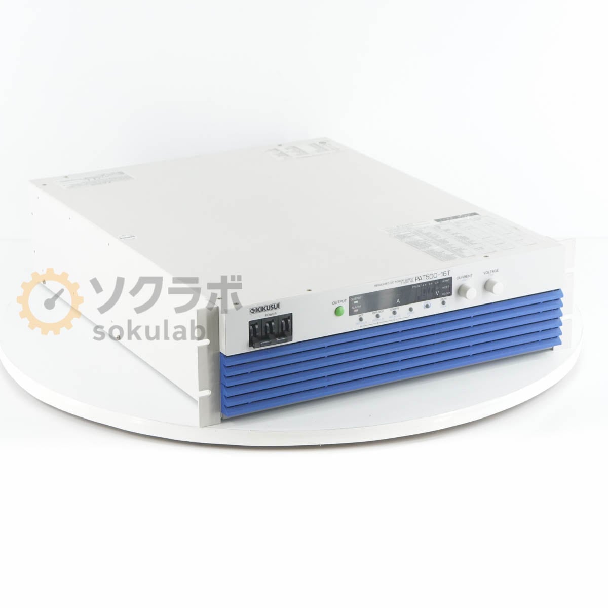 [DW]USED 8���ݾ� KIKUSUI PAT500-16T 0-500V 16A ����200 REGULATED DC POWER SUPPLY �ƿ� ľή���경�Ÿ� ���Ψ�����̥����å����Ÿ� DC�Ÿ���[07896-0129]