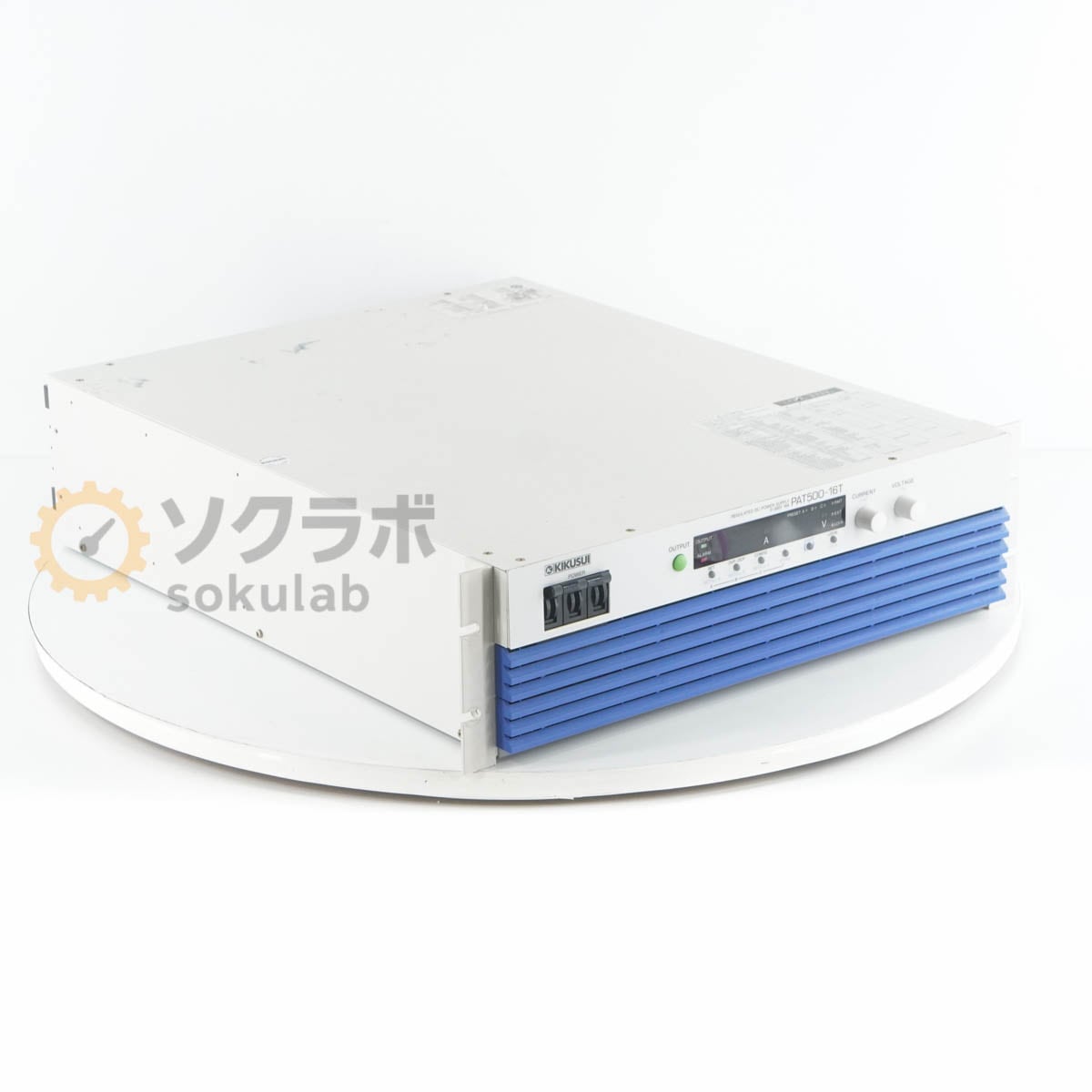 [DW]USED 8���ݾ� KIKUSUI PAT500-16T 0-500V 16A ����200 REGULATED DC POWER SUPPLY �ƿ� ľή���경�Ÿ� ���Ψ�����̥����å����Ÿ� DC�Ÿ���[07896-0130]