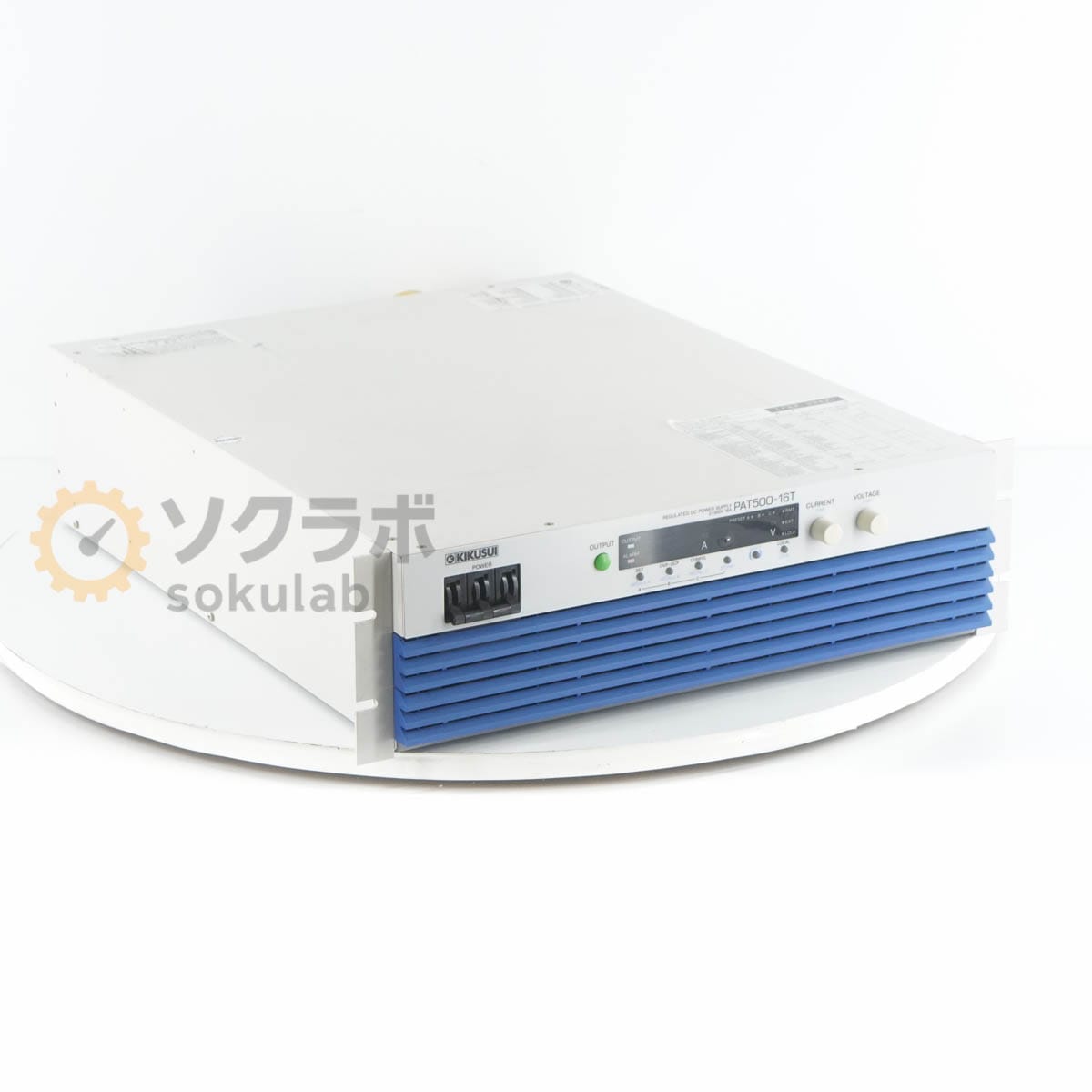[DW]USED 8���ݾ� KIKUSUI PAT500-16T 0-500V 16A ����200 REGULATED DC POWER SUPPLY �ƿ� ľή���경�Ÿ� ���Ψ�����̥����å����Ÿ� DC�Ÿ���[07896-0133]