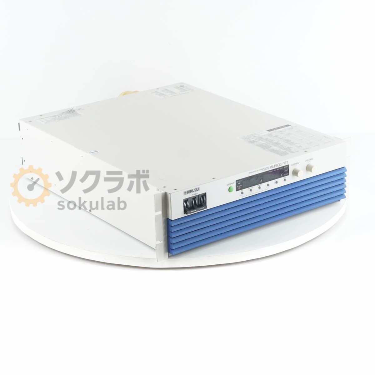 [DW]USED 8���ݾ� KIKUSUI PAT500-16T 0-500V 16A ����200 REGULATED DC POWER SUPPLY �ƿ� ľή���경�Ÿ� ���Ψ�����̥����å����Ÿ� DC�Ÿ���[07896-0139]