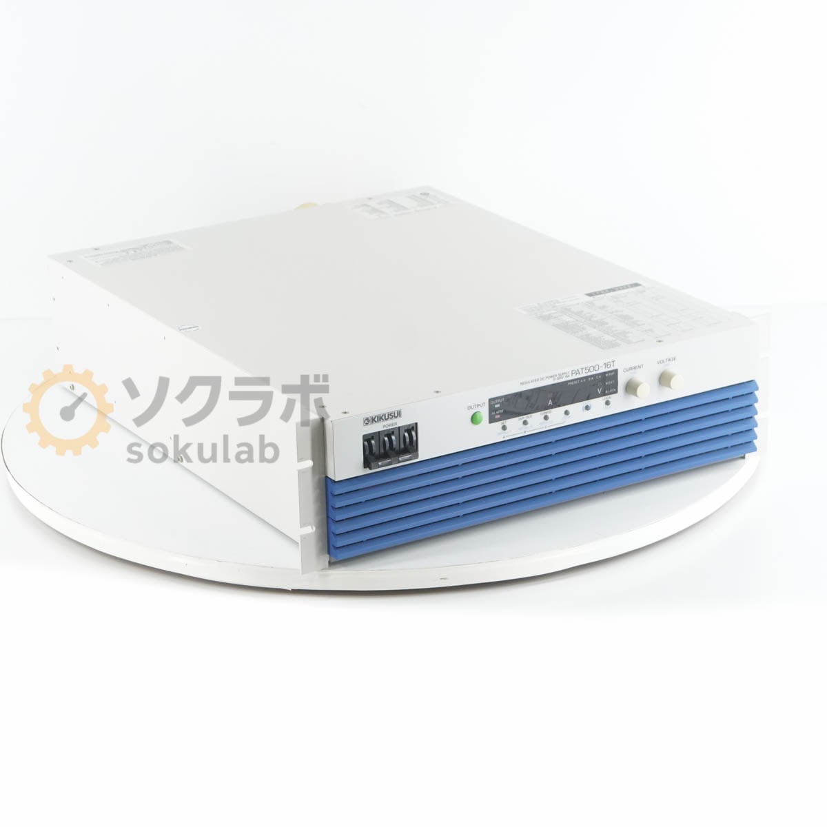 [DW]USED 8���ݾ� KIKUSUI PAT500-16T 0-500V 16A ����200 REGULATED DC POWER SUPPLY �ƿ� ľή���경�Ÿ� ���Ψ�����̥����å����Ÿ� DC�Ÿ���[07896-0140]