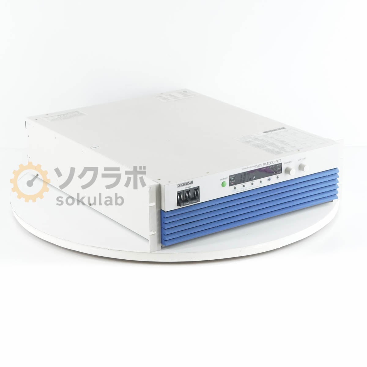 [DW]USED 8���ݾ� KIKUSUI PAT500-16T 0-500V 16A ����200 REGULATED DC POWER SUPPLY �ƿ� ľή���경�Ÿ� ���Ψ�����̥����å����Ÿ� DC�Ÿ���[07896-0143]