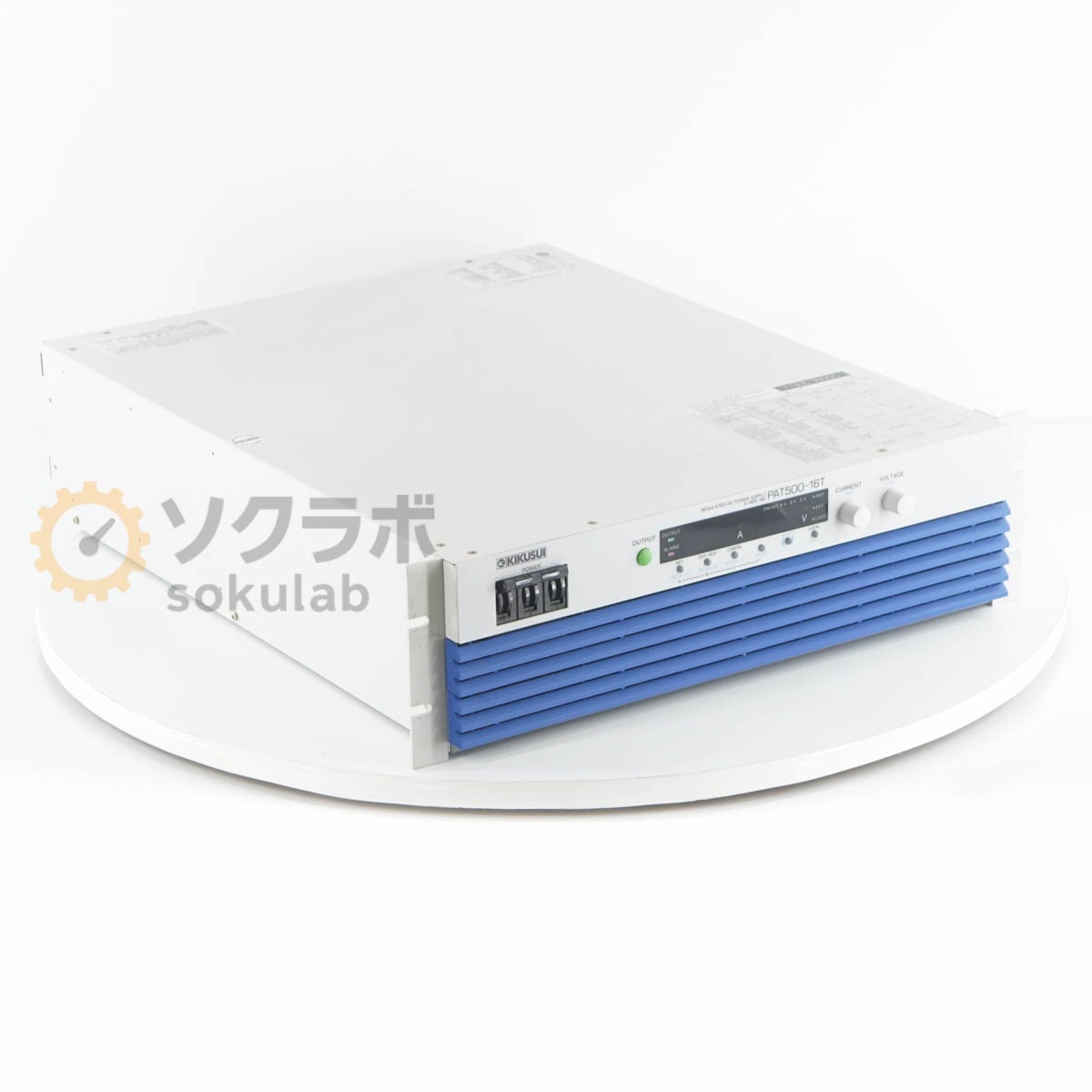[DW]USED 8���ݾ� KIKUSUI PAT500-16T 0-500V 16A ����200 REGULATED DC POWER SUPPLY �ƿ� ľή���경�Ÿ� ���Ψ�����̥����å����Ÿ� DC�Ÿ���[07896-0148]