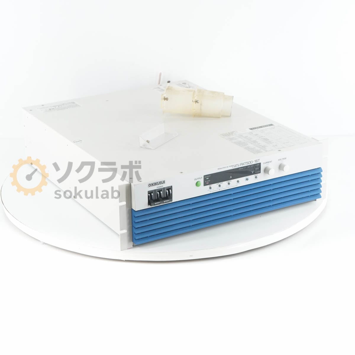 [DW]USED 8���ݾ� KIKUSUI PAT500-16T 0-500V 16A ����200 REGULATED DC POWER SUPPLY �ƿ� ľή���경�Ÿ� ���Ψ�����̥����å����Ÿ� DC�Ÿ���[07896-0150]