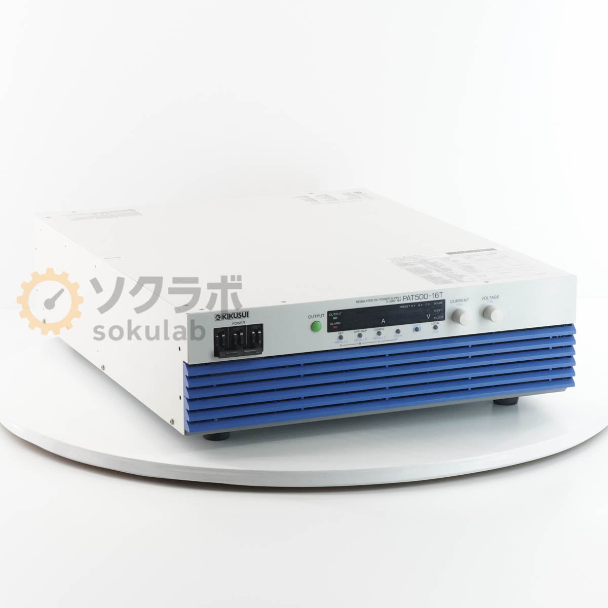 [DW]USED 8���ݾ� KIKUSUI PAT500-16T 0-500V 16A ����200 REGULATED DC POWER SUPPLY �ƿ� ľή���경�Ÿ� ���Ψ�����̥����å����Ÿ� DC�Ÿ���[07896-0155]