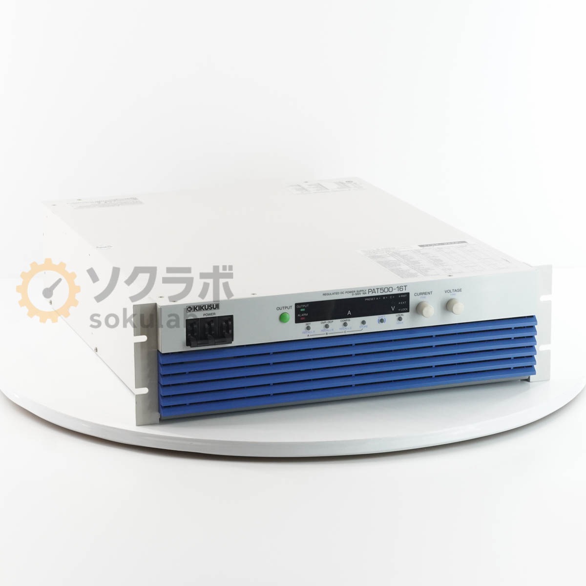 [DW]USED 8���ݾ� KIKUSUI PAT500-16T 0-500V 16A ����200 REGULATED DC POWER SUPPLY �ƿ� ľή���경�Ÿ� ���Ψ�����̥����å����Ÿ� DC�Ÿ���[07896-0157]