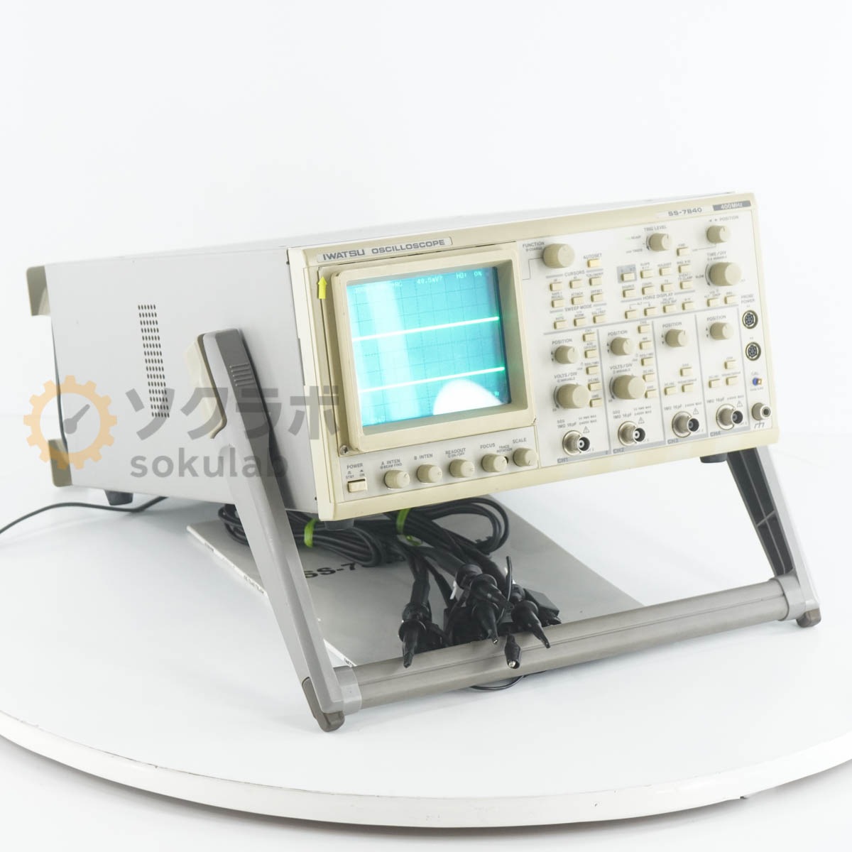 [DW]USED 8���ݾ� IWATSU SS-7840 400MHz OSCILLOSCOPE ���� ����̿��� �������������� [08104-0002]
