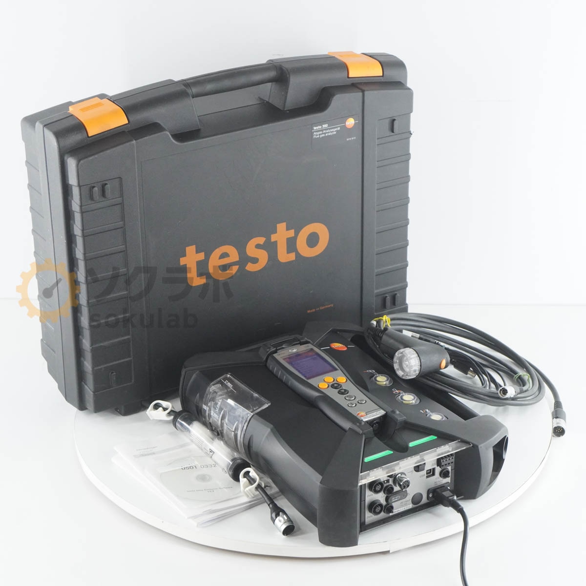[DW]USED 8���ݾ� TESTO 350 0632 3511 0632 3510 Flue gas analyzer �ƥ��ȡ� ǳ���ӥ���ʬ�Ϸ� [08291-0018]