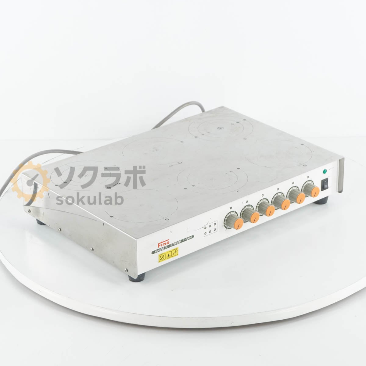 [JB]USED �ݾڤʤ� TGK ����˻Ҵﳣ F-606N MAGNETIC STIRRER �ޥ��ͥ��å��������顼 6Ϣ ¿Ϣ���������顼 ���ޤȤ귿 [08329-0004]