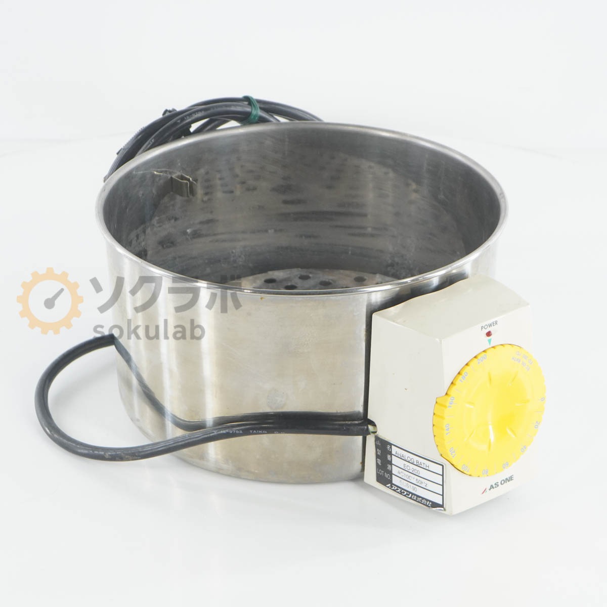 [JB]USED �ݾڤʤ� AS ONE EO-200 ANALOG BATH Oil Bath ������� ������Х� �������� [08329-0052]