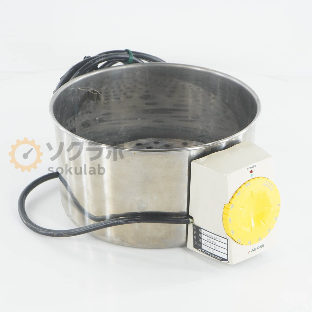 [JB]USED �ݾڤʤ� AS ONE EO-200 ANALOG BATH Oil Bath ������� ������Х� �������� [08329-0052]