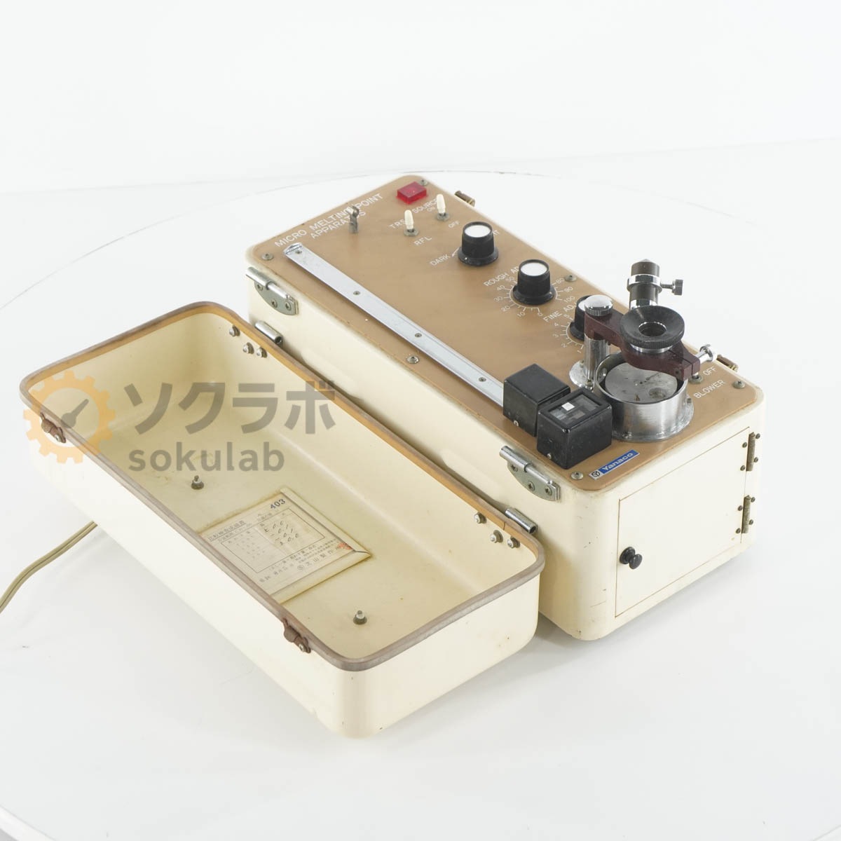 [JB]USED �ݾڤʤ� Yanaco MP-3 MICRO MELTING POINT APPARATUS ��������� ��ʥ� ͻ��¬��� [08329-0083]
