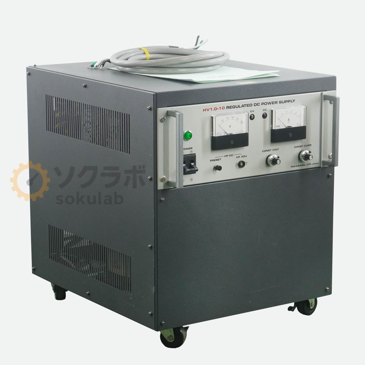 [DW]USED 8���ݾ� TAKASAGO HV1.0-10 REGULATED DC POWER SUPPLY �⺽ ľή���경�Ÿ� ���Ű�/����ήľή�Ÿ� DC�Ÿ� ľή�Ÿ� [08379-0243]