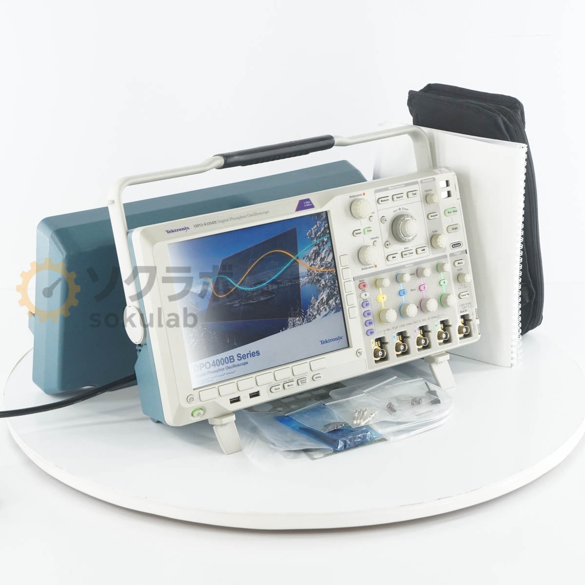[JB]USED �ݾڤʤ� Tektronix DPO 4104B DPO4104B 1GHz 5GS/s Digital Phosphor Oscilloscope �ƥ��ȥ��˥��� �ǥ�����ե����ե�����������������[08427-0178]