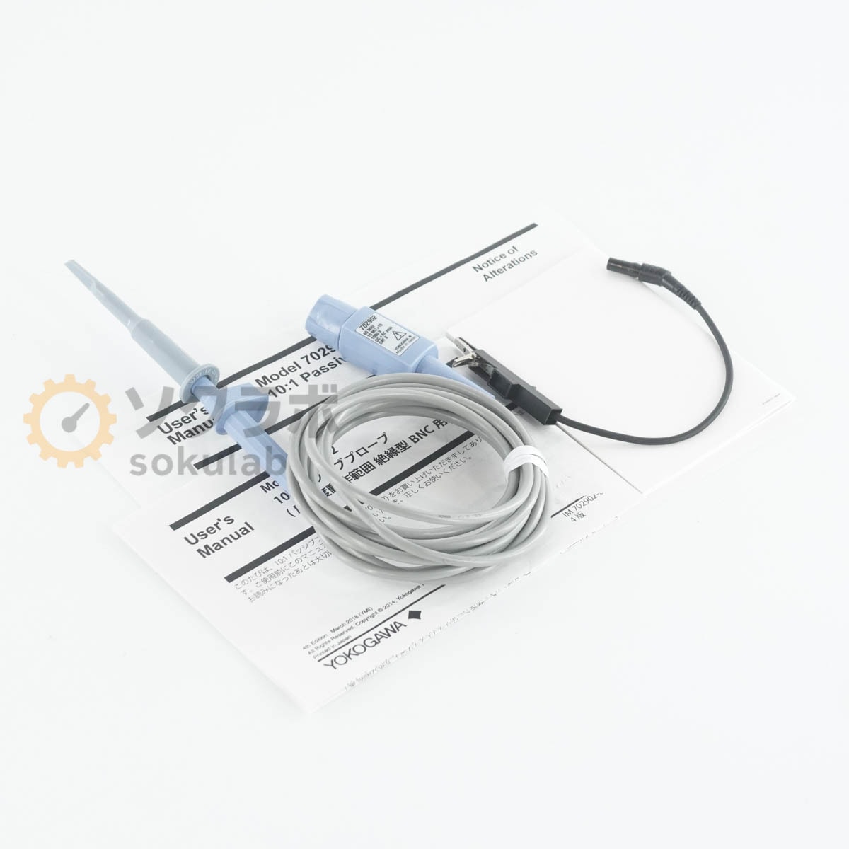[DW]USED 8���ݾ� YOKOGAWA 702902 60Hz Passive Probe ���� 10:1�ѥå��֥ץ����� ������ư���ϰ� ��﷿ BNC�� [08427-0248]