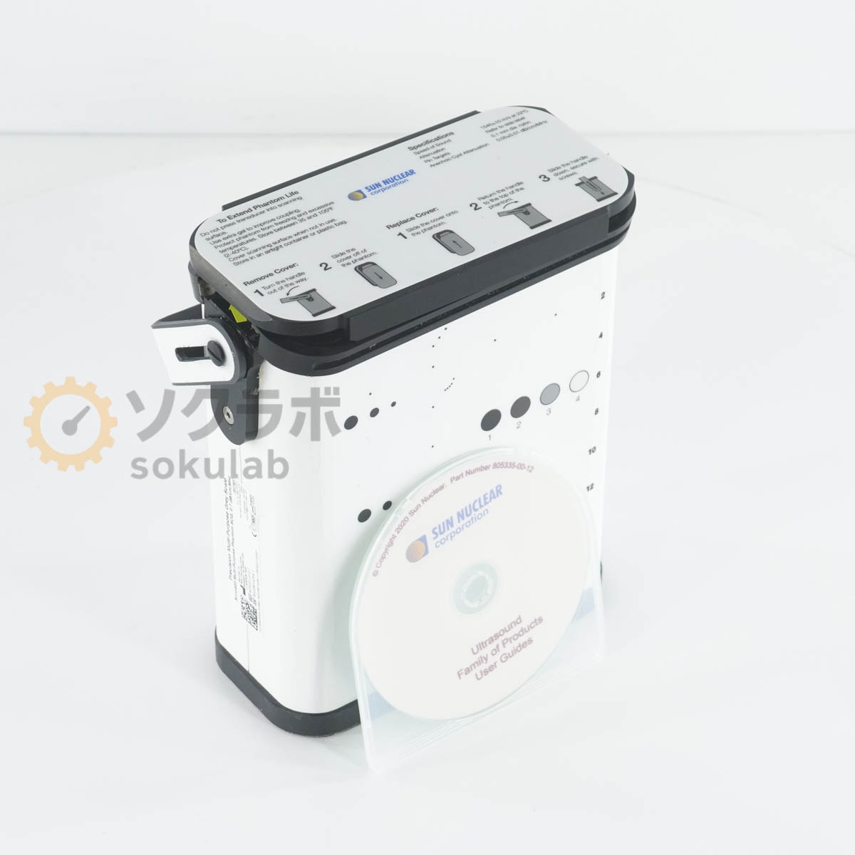 [DW]USED 8���ݾ� SUN NUCLEAR Sono403 403GS-LE-0.7 Multi-Purpose Phantom SCG Ķ����¿��Ū�ե���ȥ� [08427-0163]