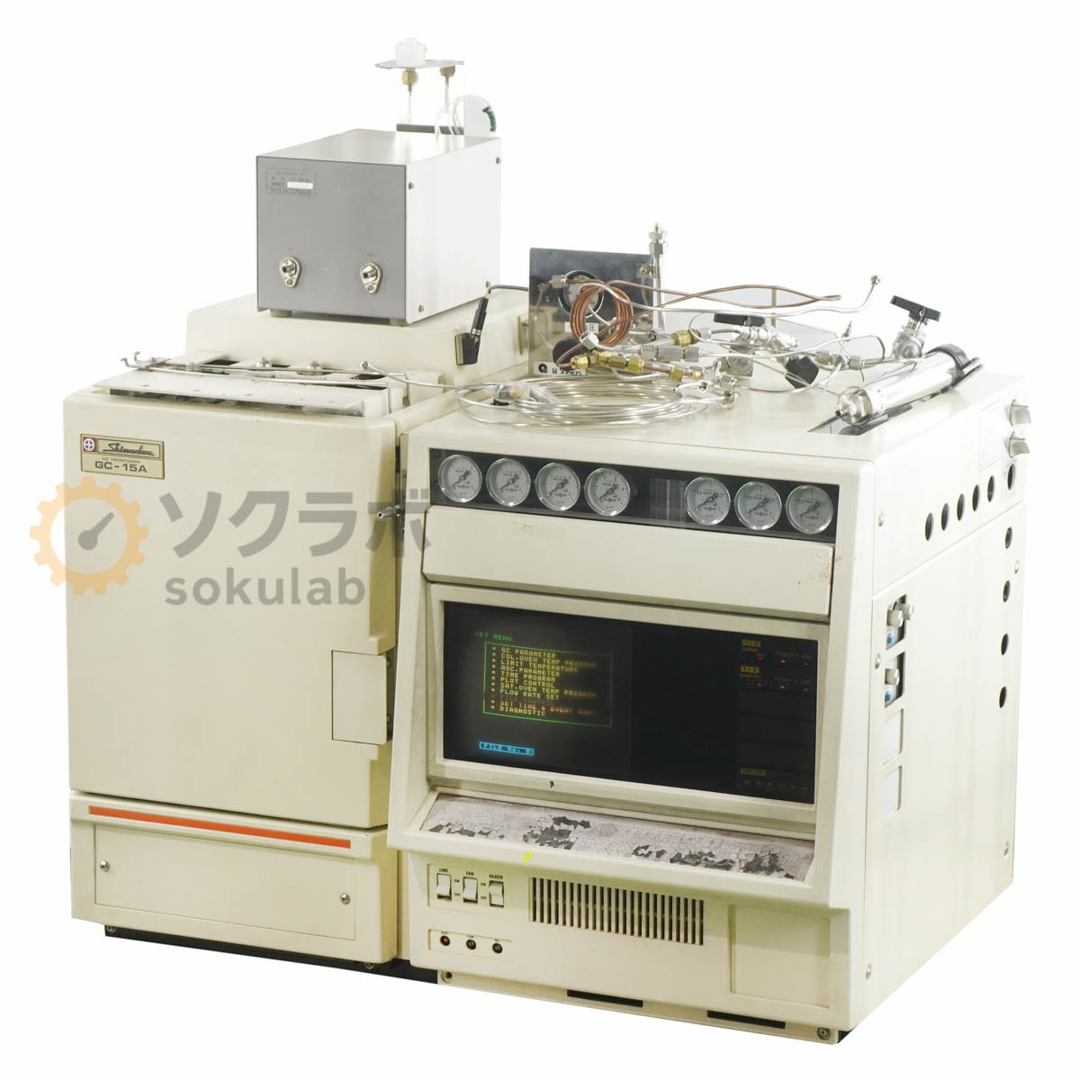 [JB]USED �ݾڤʤ� SHIMADZU GC-15A GAS CHROMATOGRAPH ��������� ���������ޥȥ���� [07915-0002]