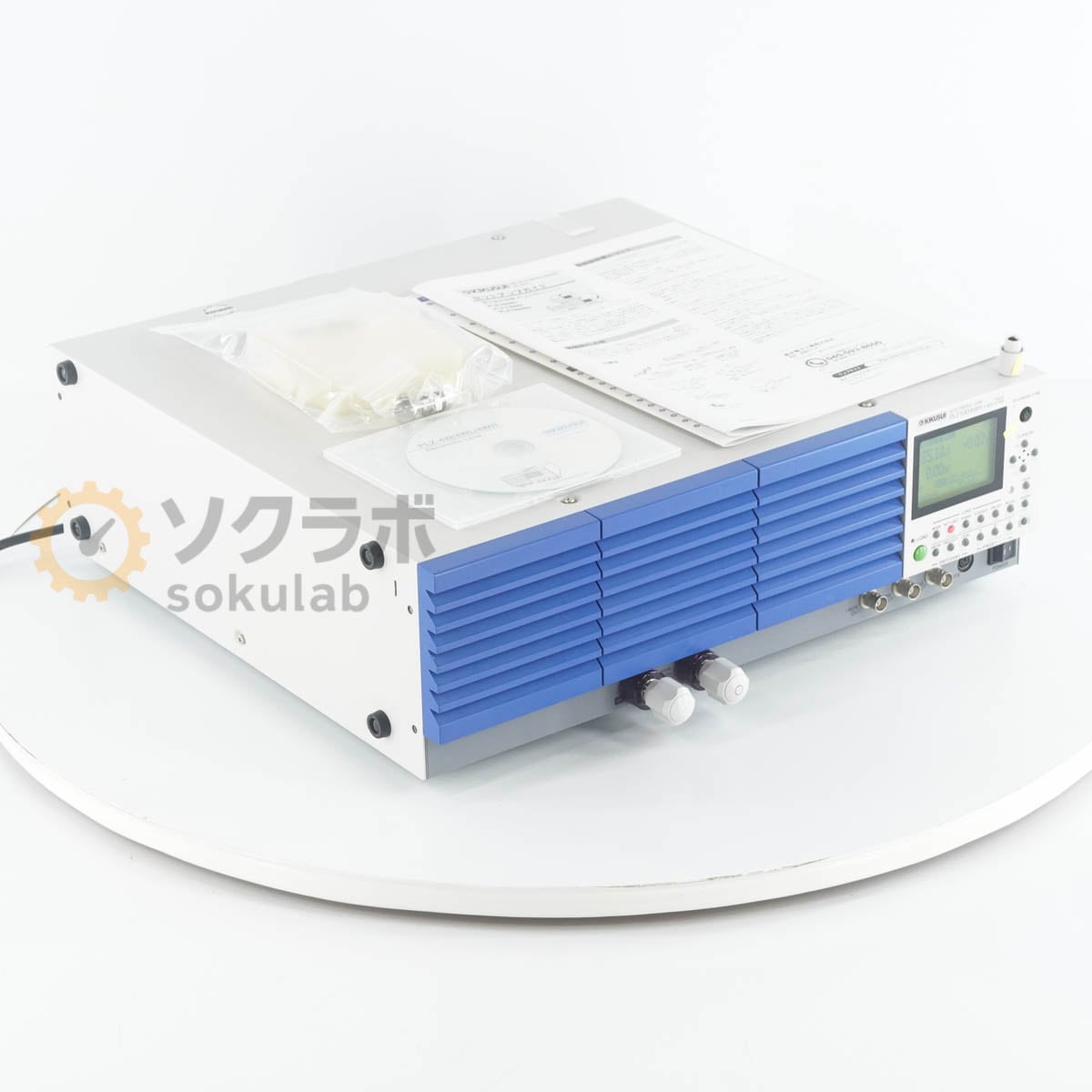 [JB]USED �ݾڤʤ� KIKUSUI PLZ1004WH 1000W 5-650V 0-50A ELECTRONIC LOAD �ƿ� �Ż�������� ���쥯�ȥ��˥å������� [08472-0083]
