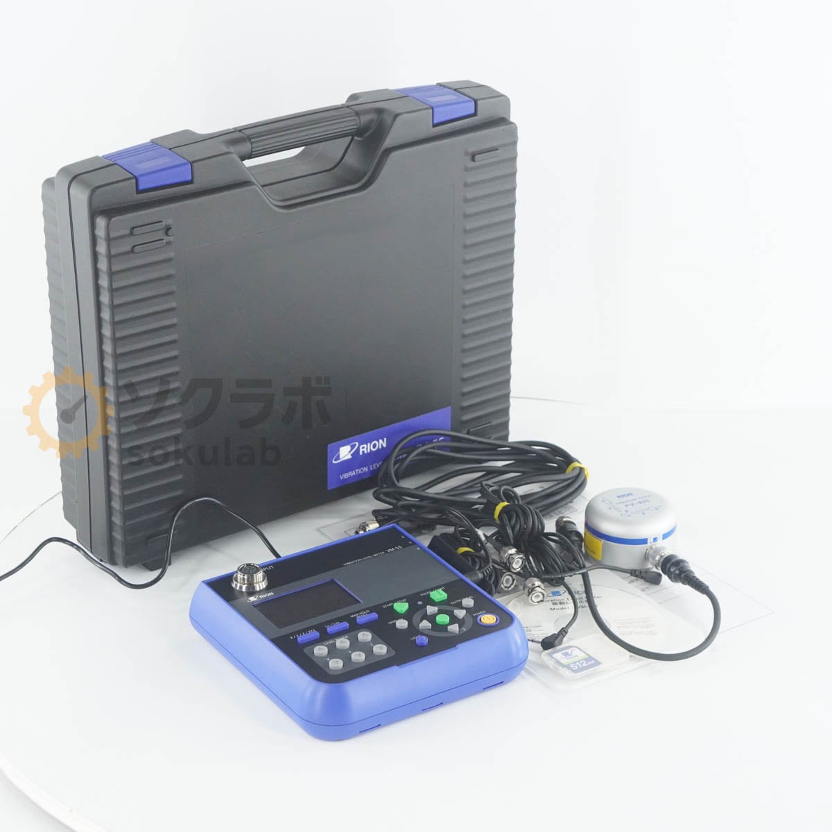 [DW]USED 8���ݾ� RION VM-55 VIBRATION LEVEL METER �ꥪ�� ��ư��٥�� [08472-0091]