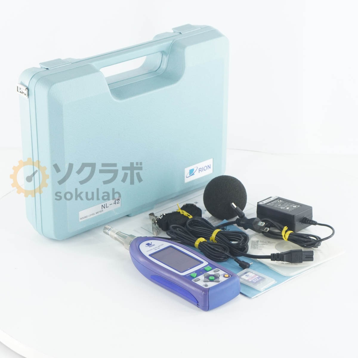 [DW]USED 8���ݾ� RION NL-42 SOUND LEVEL METER �ꥪ�� ���������� ������ɥ�٥�᡼���� [08472-0248]