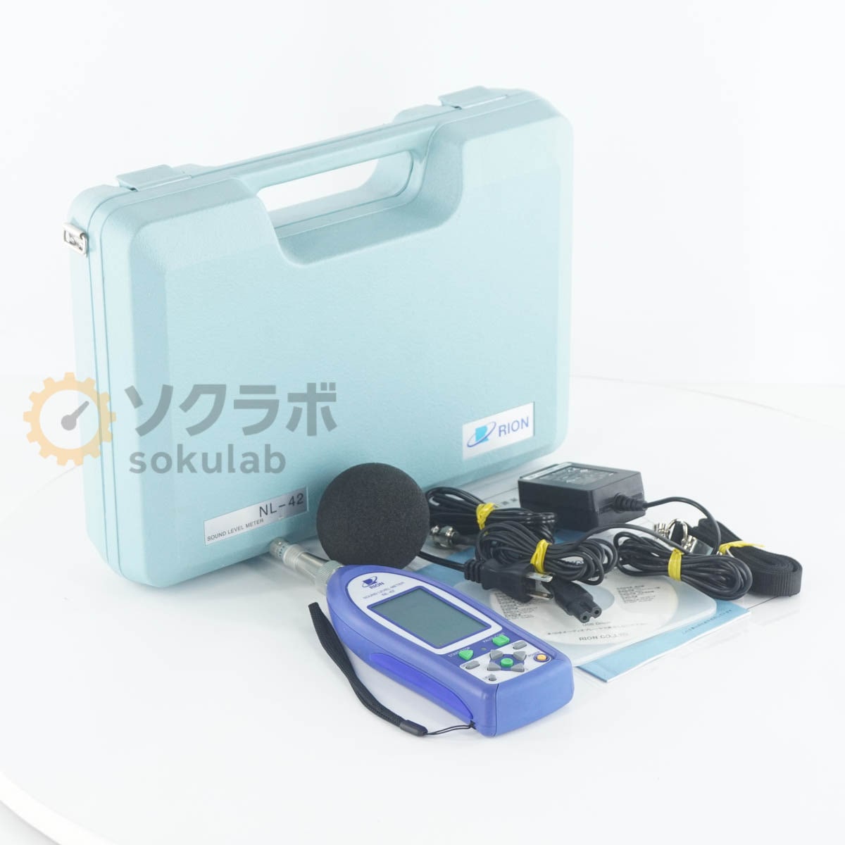 [DW]USED 8���ݾ� RION NL-42 SOUND LEVEL METER �ꥪ�� ���������� ������ɥ�٥�᡼���� [08472-0250]