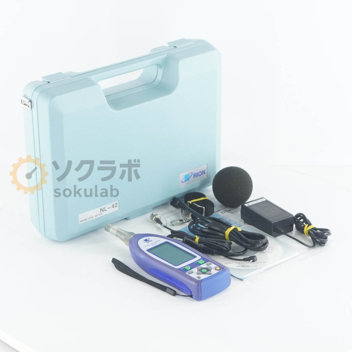 [DW]USED 8���ݾ� RION NL-42 SOUND LEVEL METER �ꥪ�� ���������� ������ɥ�٥�᡼���� [08472-0251]
